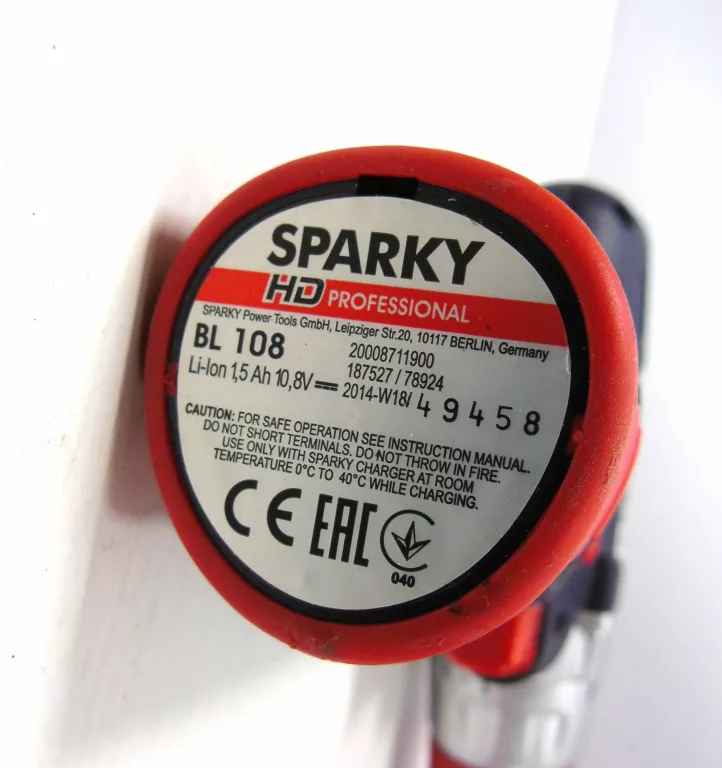 WKRĘTARKA SPARKY BR2 10,8 + 2XAKU KOMPLET