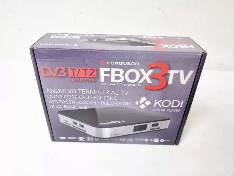 DEKODER DVB-T2 FERGUSON FBOX 3TV