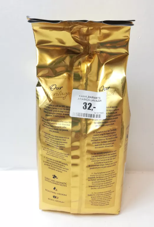 KAWA ZIARNISTA LAVAZZA ORO ZŁOTA 500G