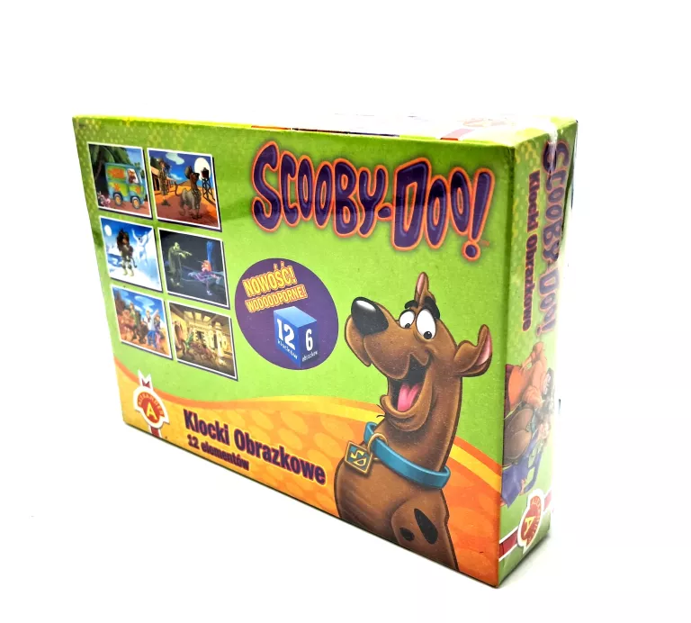 SCOOBY-DOO! KLOCKI OBRAZKOWE (12- ELEM.)