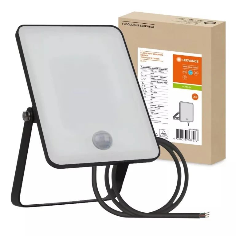 LEDVANCE NAŚWIETLACZ LED 20W 4000K SENSOR 1800LM