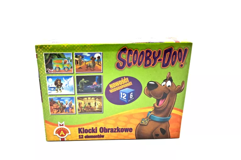 SCOOBY-DOO! KLOCKI OBRAZKOWE (12- ELEM.)
