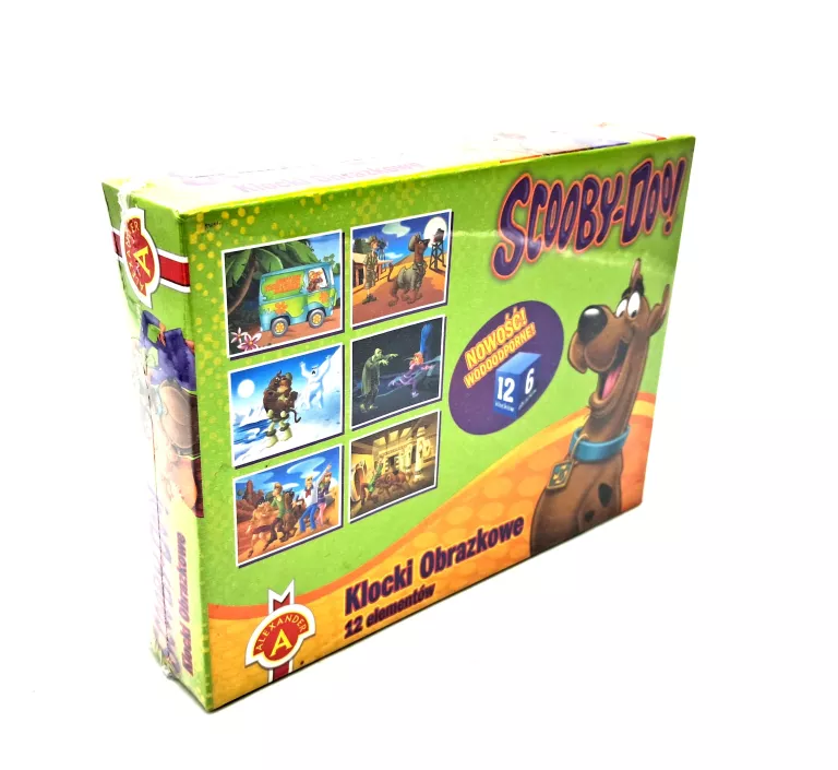 SCOOBY-DOO! KLOCKI OBRAZKOWE (12- ELEM.)