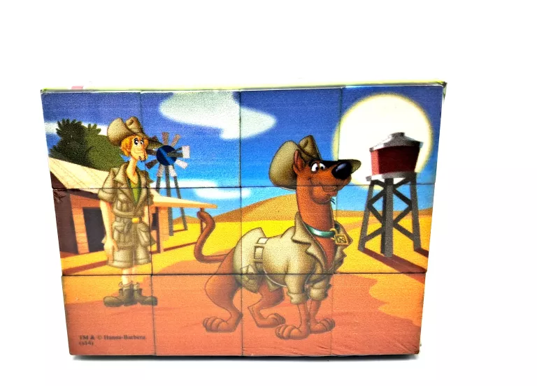SCOOBY-DOO! KLOCKI OBRAZKOWE (12- ELEM.)