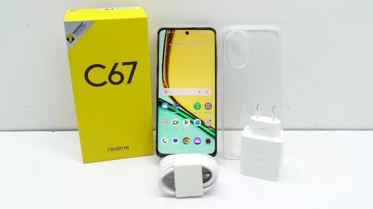 TELEFON REALME C67 8/256GB ZESTAW SUPER STAN