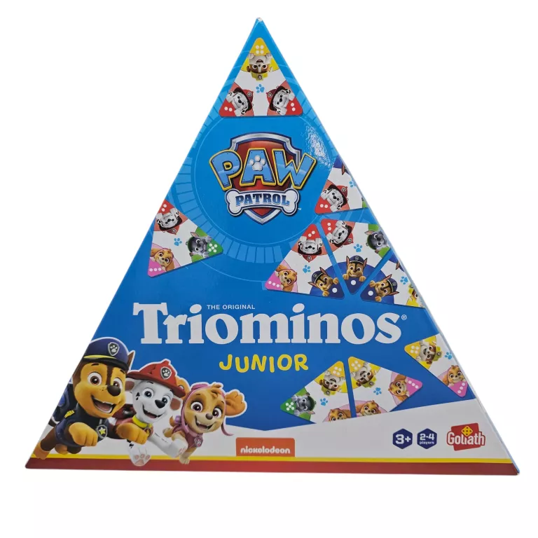 GRA PLANSZOWA GOLIATH GAMES TRIOMINOS JUNIOR PAW PATROL