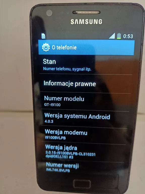 TELEFON SAMSUNG GALAXY GT 19100