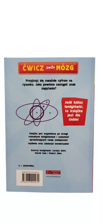 MENSA KIDS ĆWICZ SWÓJ MÓZG ŁAMIGŁÓWKI DLA DZIECI POZIOM 3