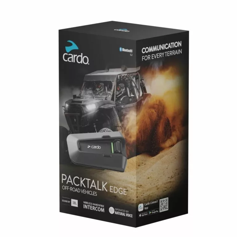 2X INTERKOM MOTOCYKLOWY CARDO PACKTALK EDGE ORV DUO -