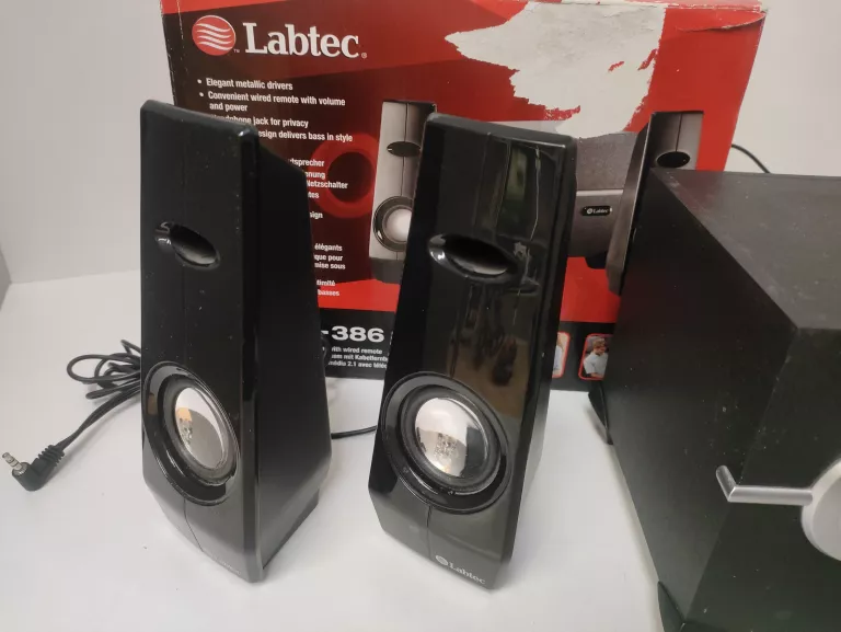 GŁOŚNIKI KOMPUTEROWE LABTEC PULSE-386