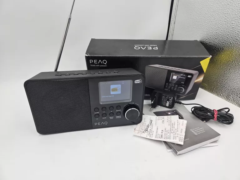 RADIO PEAQ PDR 55 GWARANCJA DAB+ 2.8"