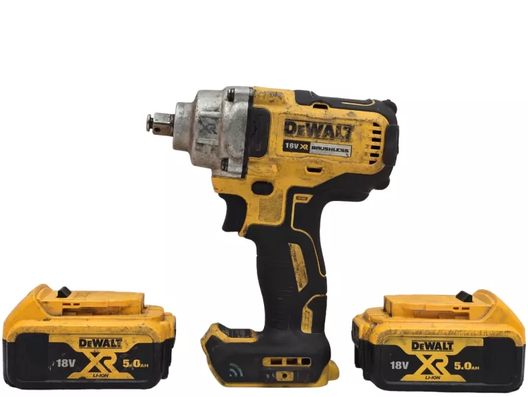 KLUCZ UDAROWY ZAKRĘTARKA DEWALT DCF896H 450NM +2X AKU 5AH BEZSZCZOTKOWY