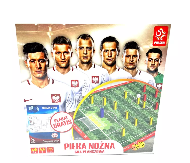 GRA PLANSZOWA PIŁKA NOŻNA TREFL LICENCJA PZPN