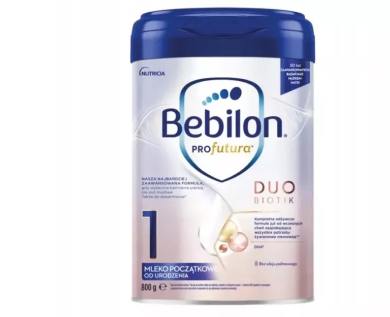 BEBILON PROFUTURA DUOBIOTIK 1, ODŻYWCZA FORMUŁA NA BAZIE MLEKA 800G