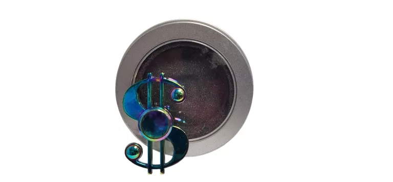 METALOWY TĘCZOWY FIDGET SPINNER $