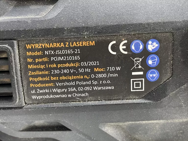 WYRZYNARKA Z LASEREM - NITEO 710W