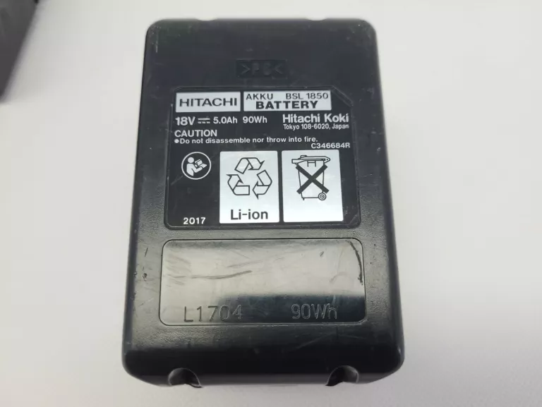 ŁADOWARKA UC18YFSL+BATERIA BSL1850 18V 5AH HITACHI