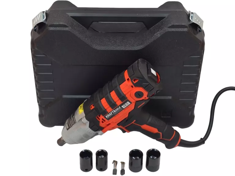 KLUCZ UDAROWY ZAKRĘTARKA KRAFT&DELE 2200W 720NM KD1556 KOMPLET