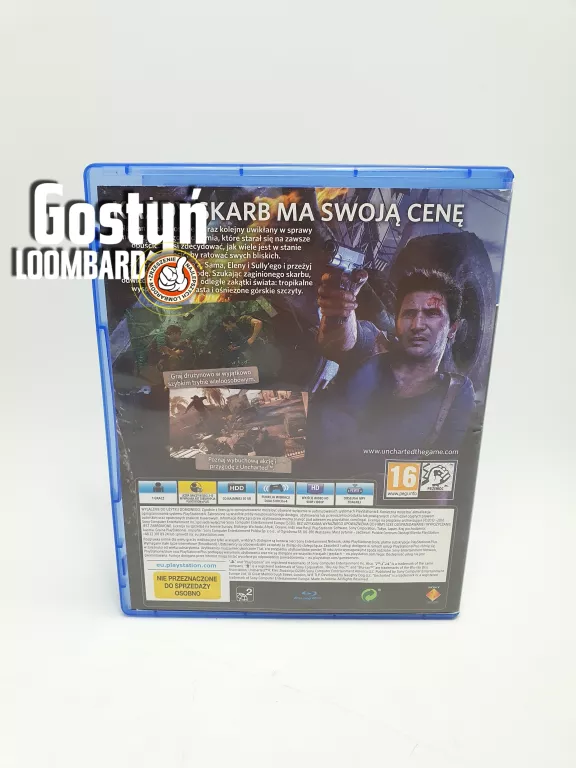 GRA PS4 UNCHARTED 4 KRES ZŁODZIEJA