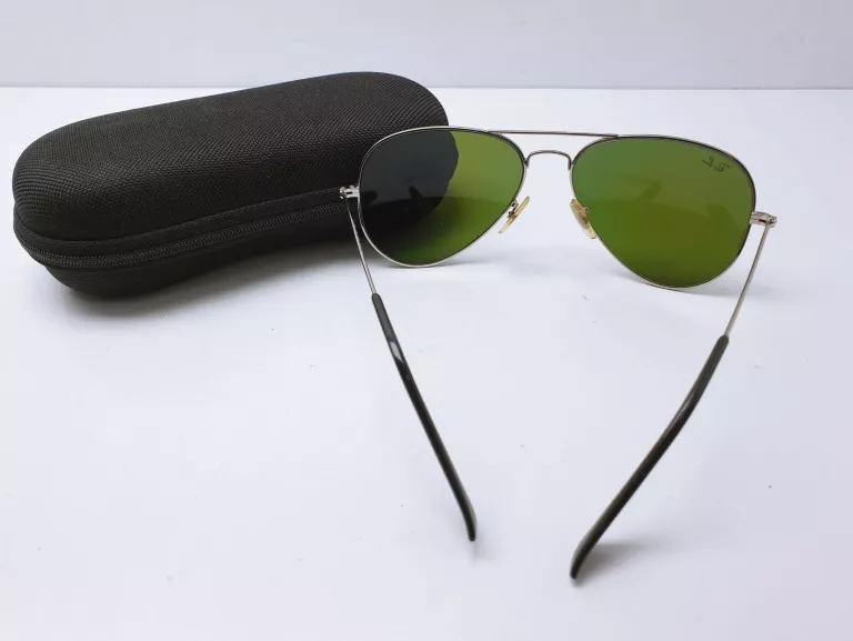 OKULARY PRZECIWSŁONECZNE RAY-BAN AVIATOR + ETUI