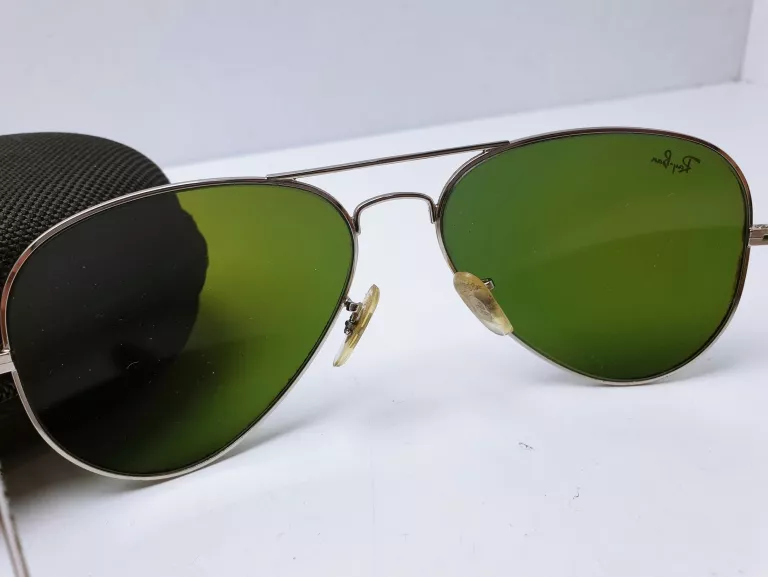 OKULARY PRZECIWSŁONECZNE RAY-BAN AVIATOR + ETUI