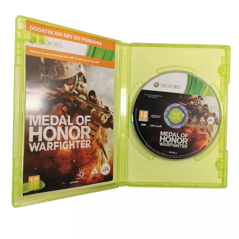 XBOX 360 MEDAL OF HONOR WARFIGHTER