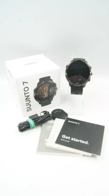 SMARTWATCH SPORTOWY ZEGAREK SUUNTO 7 KOMPLET CZARNY