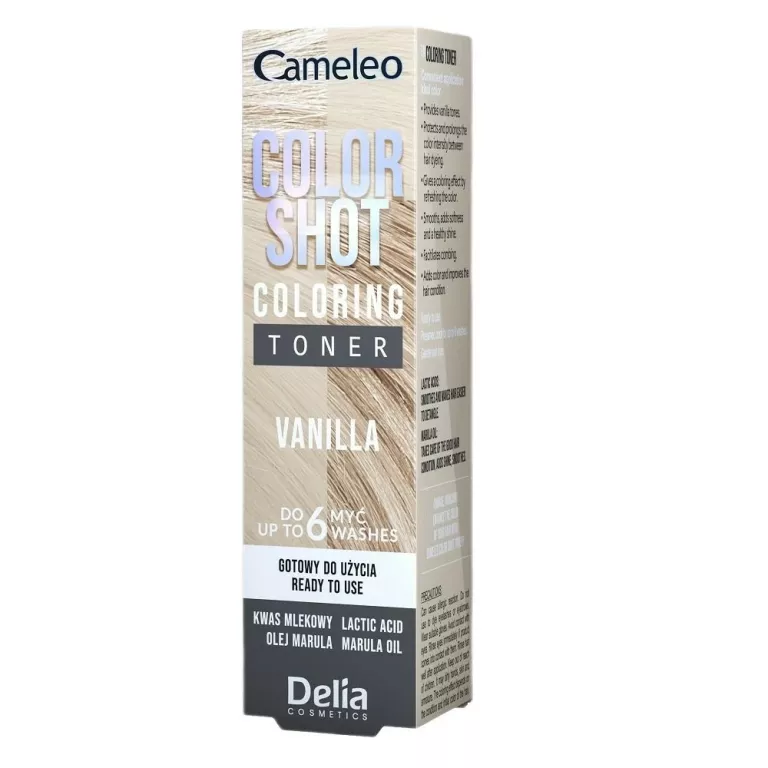 CAMELEO COLOR SHOT TONER DO WŁOSÓW VANILLA 60ML P1