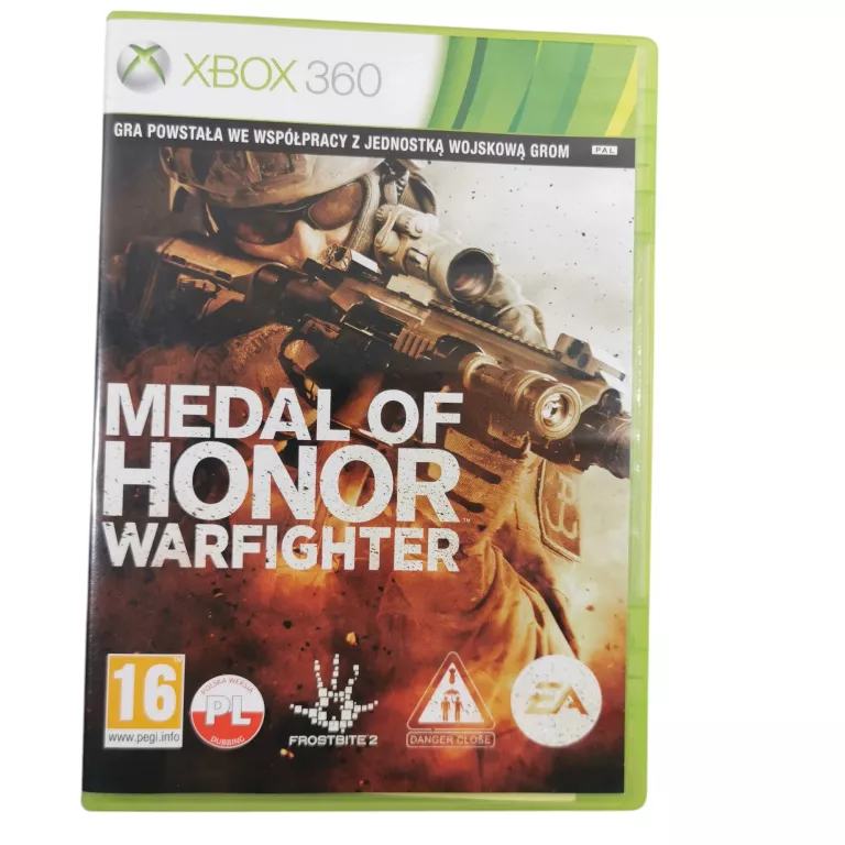 XBOX 360 MEDAL OF HONOR WARFIGHTER