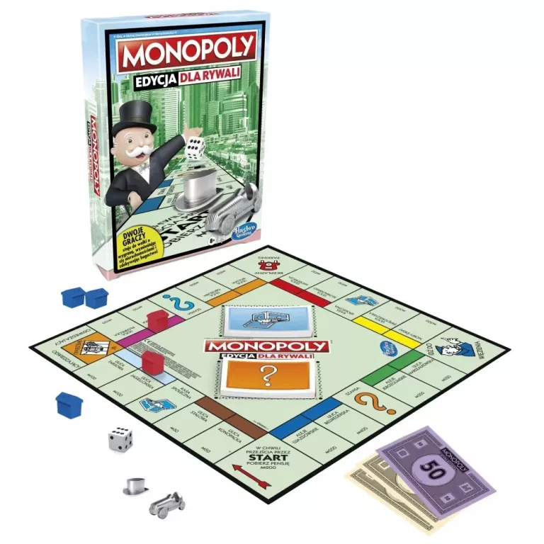 GRA PLANSZOWA HASBRO GAMING HASBRO MONOPOLY EDYCJA DLA RYWALI