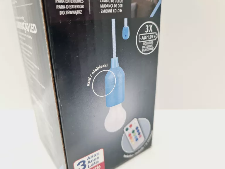 LAMPA LED CASALUX Z WYŁĄCZNIKIEM SZNURKOWYM