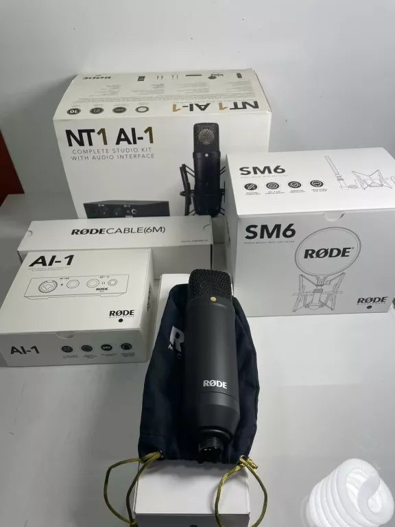 MIKROFON RODE NT1 + AI1 INTERFACE BUNDLE ZESTAW STUDYJNY KOMPLET