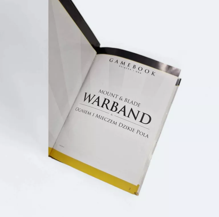 GAMEBOOK MOUNT&BLADE WARBAND OGNIEM I MIECZEM DZIKIE POLA