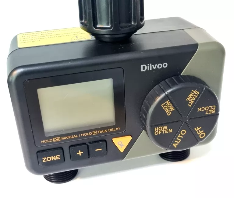 DIIVOO KOMPUTER DO PODLEWANIA 2 WYJŚCIA, TIMER WODY WT-08