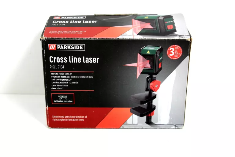 PARKSIDE LASER KRZYŻOWY PKLL 7 E4