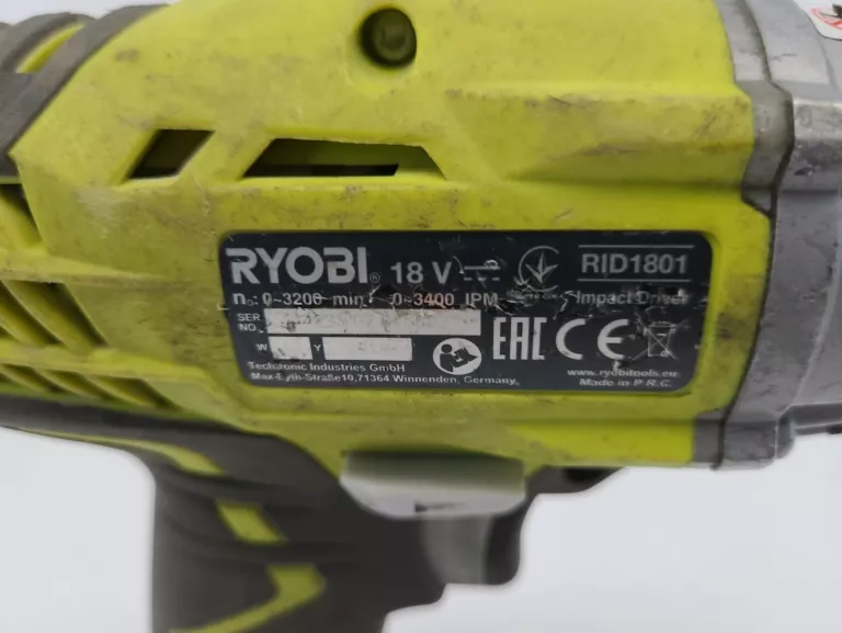 ZAKRĘTARKA RYOBI RID1801 AKU 2.0AH