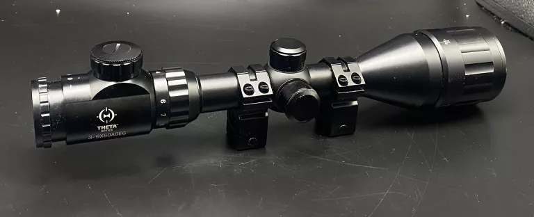 LUNETA 3-9X50 AOEG MIL-DOT AR M4 M16 G36 AK RIS PICATINNY 22MM + MONTAŻ