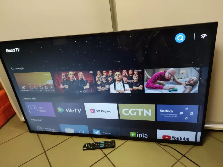 TELEWIZOR MANTA 55LUA19S PILOT KABEL