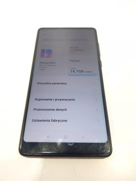 TELEFON XIAOMI MIX 2 6/128GB