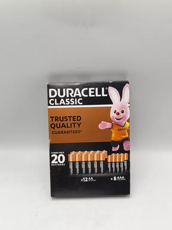 BATERIE DURACELL CLASSIC ALKALINE 20 SZT 12 X AA, 8 X AAA