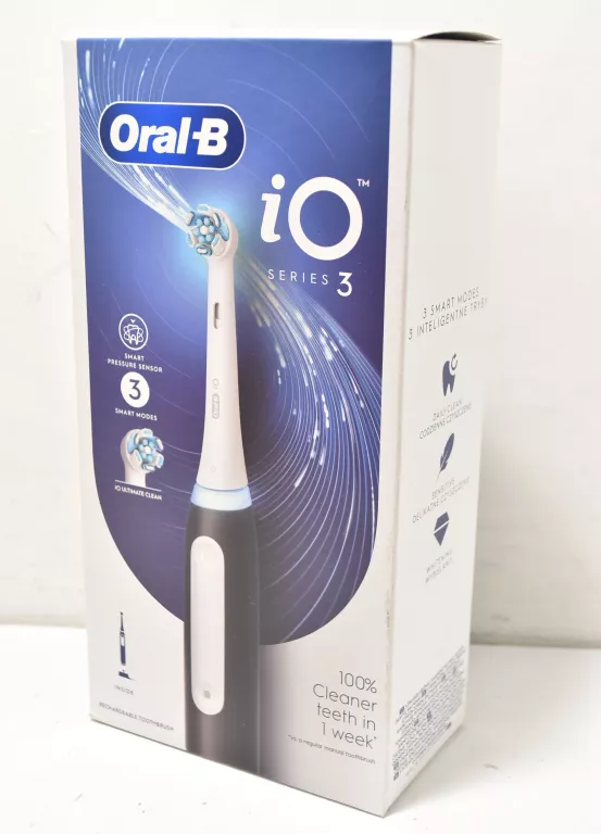 SZCZOTECZKA ELEKTRYCZNA MAGNETYCZNA ORAL-B IO SERIES 3 MATOWY CZARNY