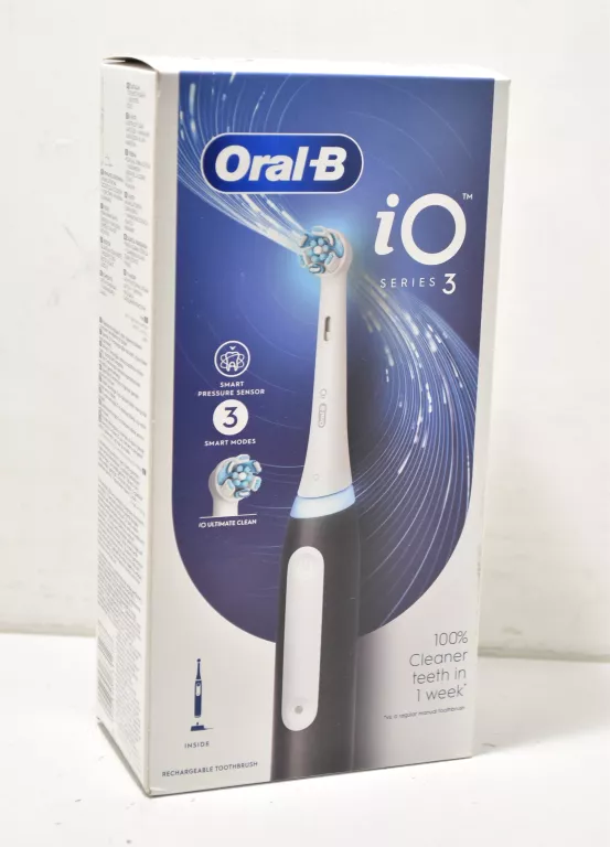 SZCZOTECZKA ELEKTRYCZNA MAGNETYCZNA ORAL-B IO SERIES 3 MATOWY CZARNY