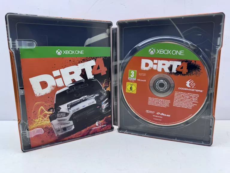 DIRT 4 XBOX ONE STEELBOOK