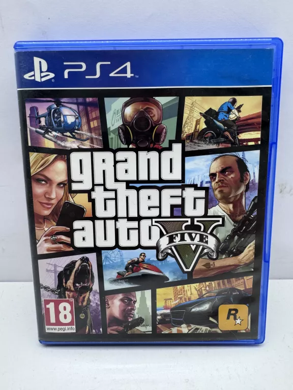 GRAND THEFT AUTO V GTA 5 SONY PLAYSTATION 4 (PS4)