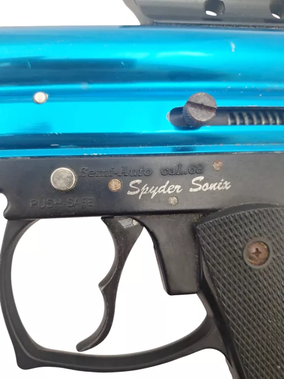 MARKER PAINTBALL SPYDER SONIX/BUTLA NA GAZ/ PUDEŁKO NA KULKI