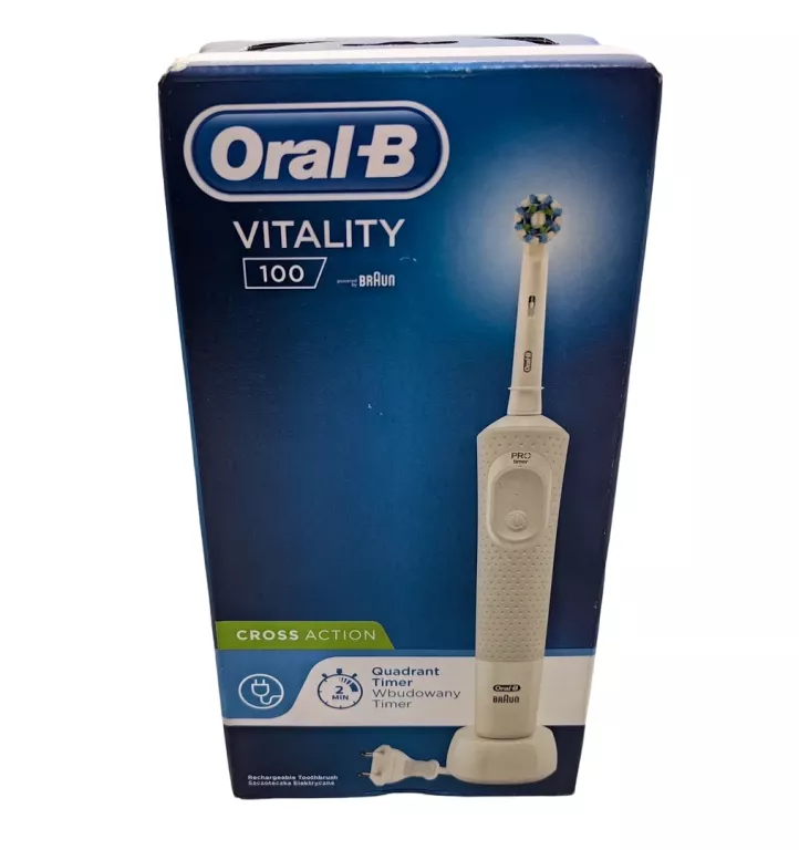 SZCZOTECZKA ELEKTRYCZNA ORAL-B VITALITY 100 CROSS ACTION