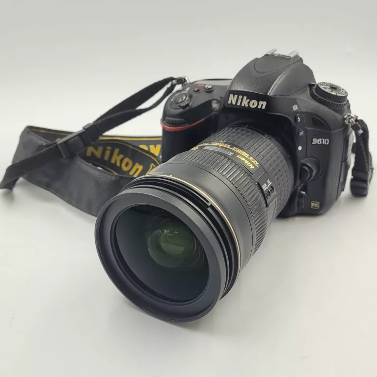 APARAT NIKON D610 + OBIEKTYW NIKKOR 24-70MM 1:2.8G ED POLECAM!