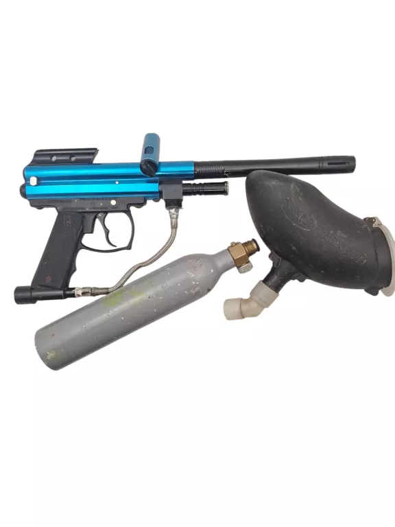 MARKER PAINTBALL SPYDER SONIX/BUTLA NA GAZ/ PUDEŁKO NA KULKI