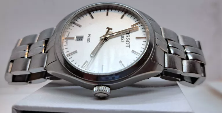 SZWAJCARSKI ZEGAREK KWARCOWY TISSOT 1853 PR 100 LADY GRAWER ŚRODEK