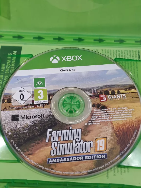GRA XONE FARMING SIMULATOR 19 PREMIUM EDITION